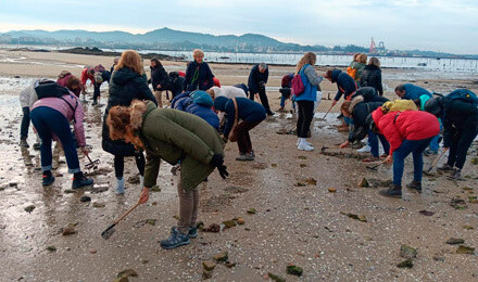 Excursions avec les conchyliculteurs de Carril à Villagarcia (Galice)